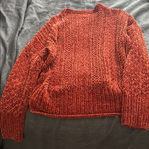 Cozy Rust Sweater - Picture 2 of 4
